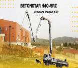 İş Makinası - BETONSTAR H40-5RZ İLE SAHADA KOMPAKT GÜÇ Forum Makina