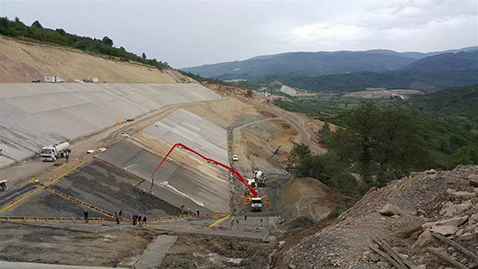 İş Makinası - Melen Barajı’nda yüzde 70 gerçekleşme sağlandı