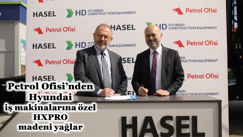 İş Makinası - PETROL OFİSİ’NDEN HYUNDAI İŞ MAKİNALARINA ÖZEL HXPRO MADENİ YAĞLAR