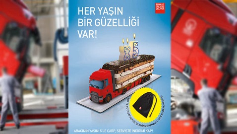 İş Makinası - Renault Trucks’tan 4 yaş ve üzeri araçlarına kış kampanyası