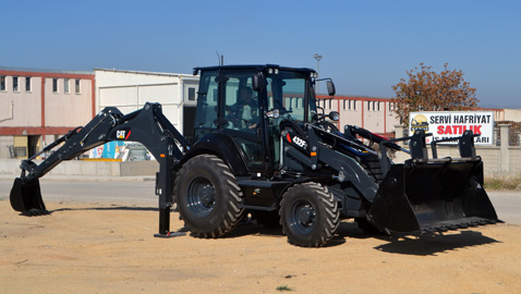 İş Makinası - Eskişehirli Servi Hafriyat’a Özel Seri Siyah Cat 432F2