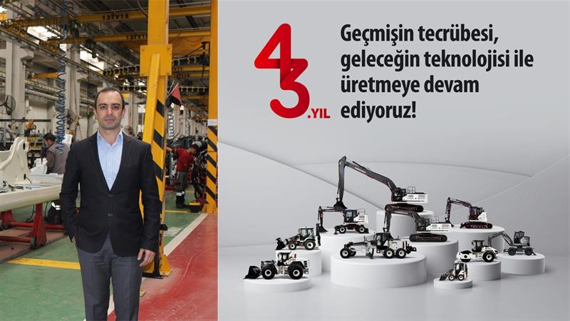 İş Makinası - HİDROMEK 43 kuruluş yıl dönümünü kutluyor