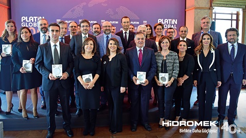 İş Makinası - HİDROMEK üretim teknolojisine Platin Global 100 Ödülü