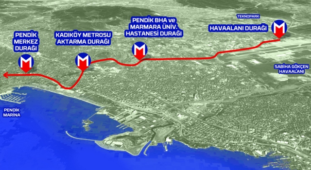 İş Makinası - Sabiha Gökçen Havaalanı'na metro geliyor