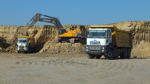 İş Makinası - Orkun Group, İstanbul Yeni Havalimanı hafriyatını Extra Heavy Duty Ford Trucks Serisi ile hızlandırıyor