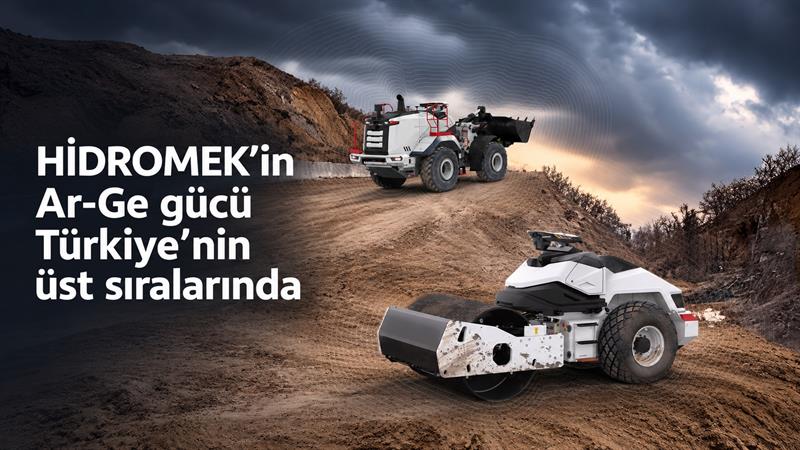 HİDROMEK’İN AR-GE GÜCÜ TÜRKİYE’NİN ÜST SIRLARINDA