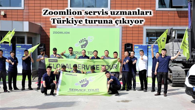 İş Makinası - ZOOMLION SERVİS UZMANLARI TÜRKİYE TURUNA ÇIKIYOR