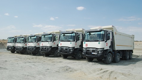 İş Makinası - İbrice’nin kömür rezervlerini, Renault Trucks K XTREM taşıyacak
