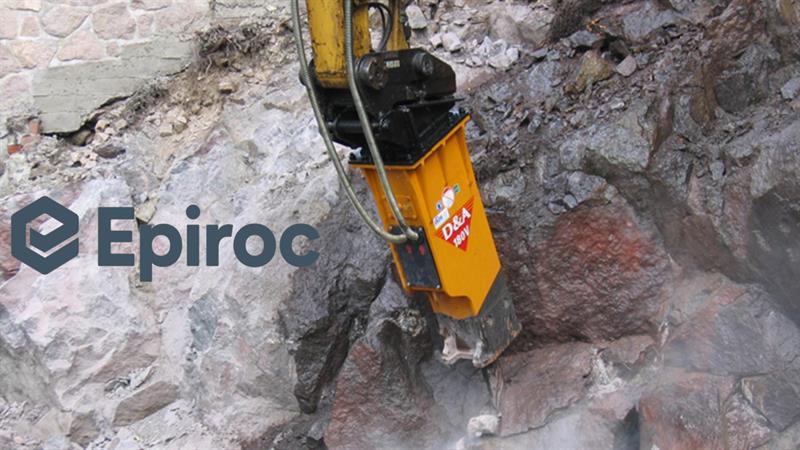 İş Makinası - Epiroc, DandA hidrolik kırıcıları bünyesine kattı
