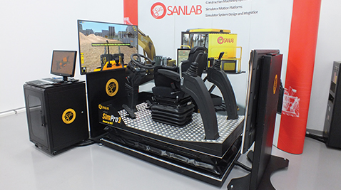 İş Makinası - Dünyaya iş makinesi simülatör teknolojisi ihraç eden ilk ve tek Türk firması SANLAB Simulation
