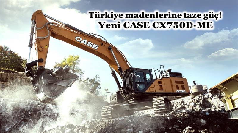İş Makinası - YENİ CASE CX750D ME İLE MADENLERDE YÜKSEK PERFORMANS