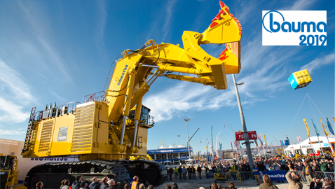 İş Makinası - Komatsu akıllı teknolojilerini Bauma'da sergileyecek