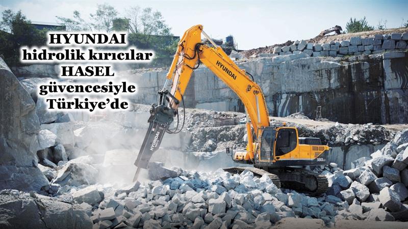 İş Makinası - HYUNDAI HİDROLİK KIRICILAR HASEL GÜVENCESİYLE TÜRKİYE’DE