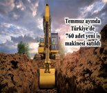 İş Makinası - Temmuz ayında Türkiye’de 760 adet yeni iş makinesi satıldı Forum Makina