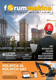 İş Makinası FM 156 Eylül 2024